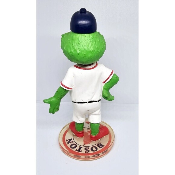WALLY THE GREEN MONSTER Red Sox Mascot Bobble Head Logobase Limited Edition - Picture 3 of 6